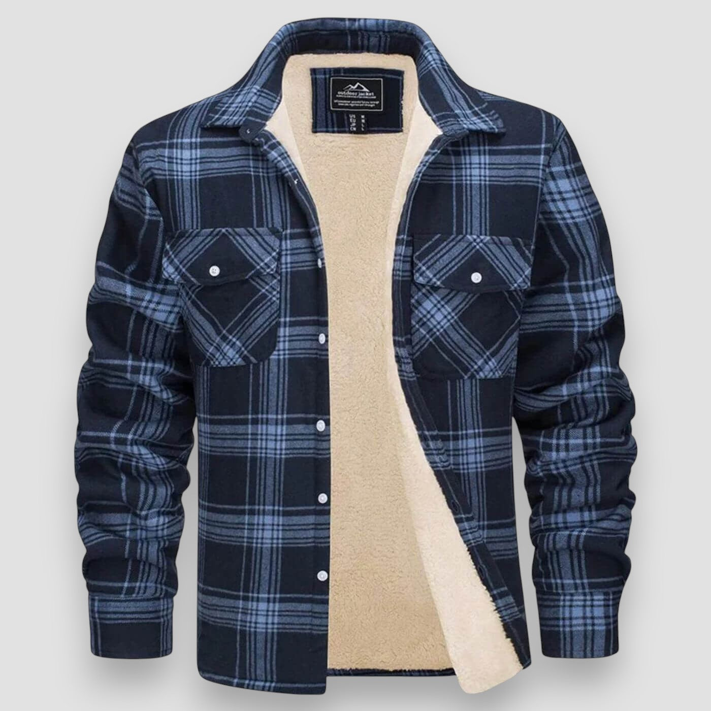 Classic Plaid Insulated Coat