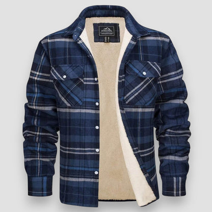 Classic Plaid Insulated Coat