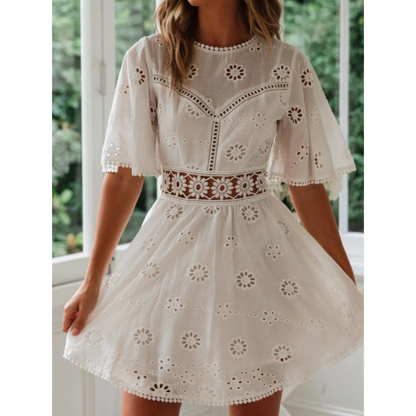 Lightweight Floral Summer Dress for Women - Pexav