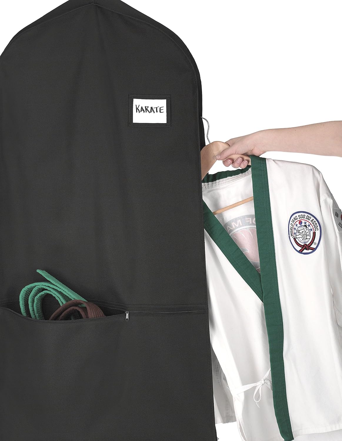 Waterproof Travel Clothing Bag with Storage Pocket