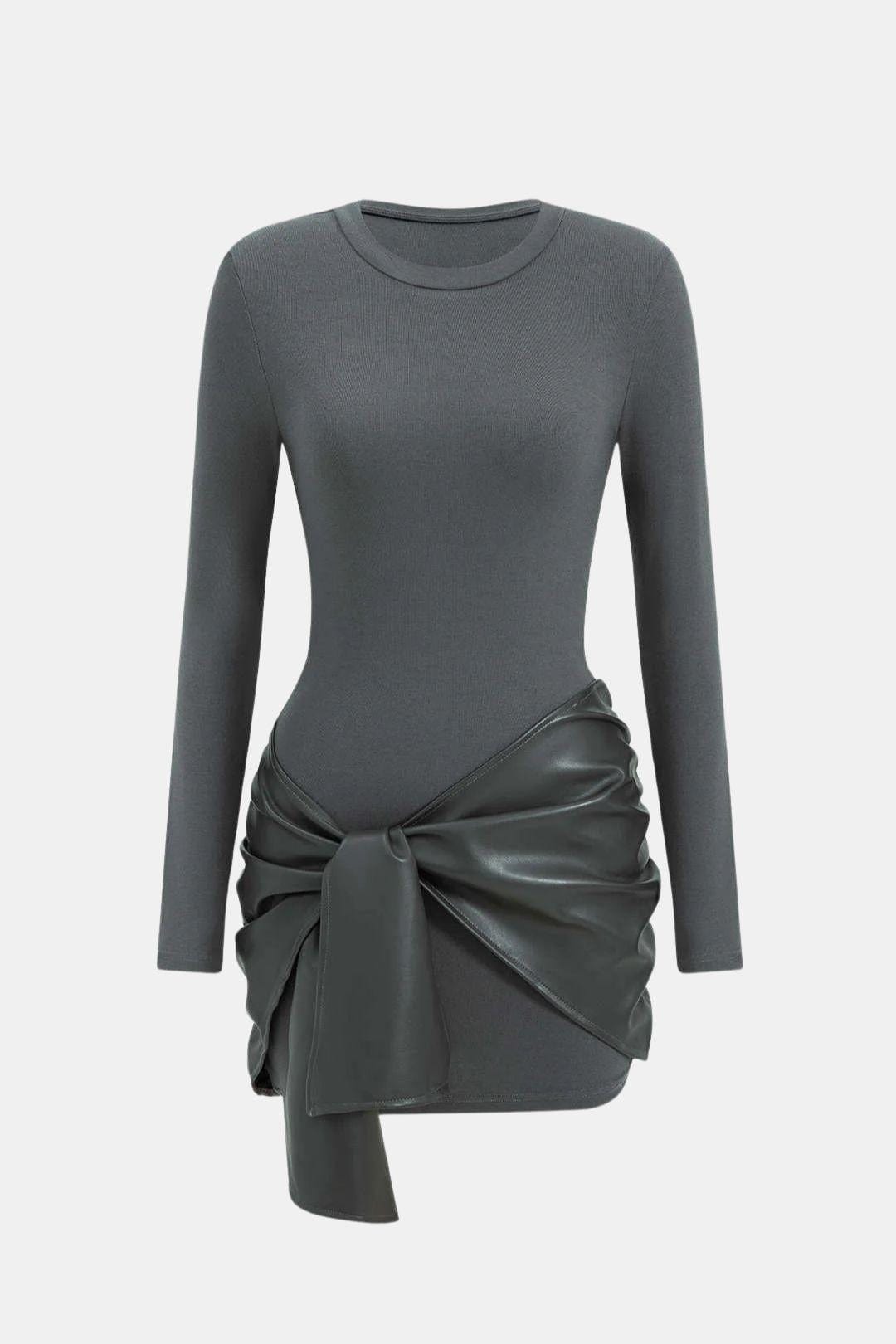 Image of Whitney | Women's Long Sleeve Bodycon Mini Dress