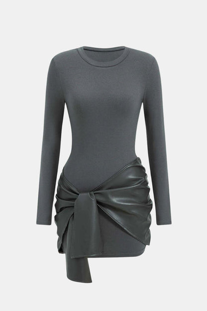 Image of Whitney | Women's Long Sleeve Bodycon Mini Dress