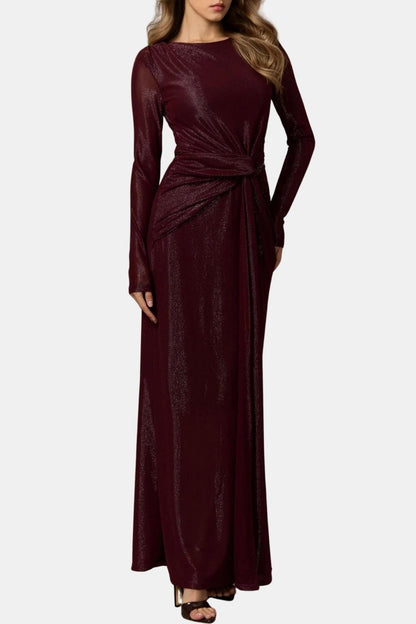 Relaxed Fit V-Neck Maxi Dress for Women - Olytrend