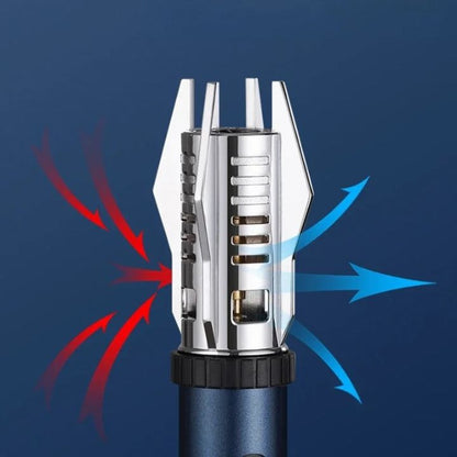 Windproof Multifunctional Welding Flame Lighter - Blaztor-Blue-The Livary