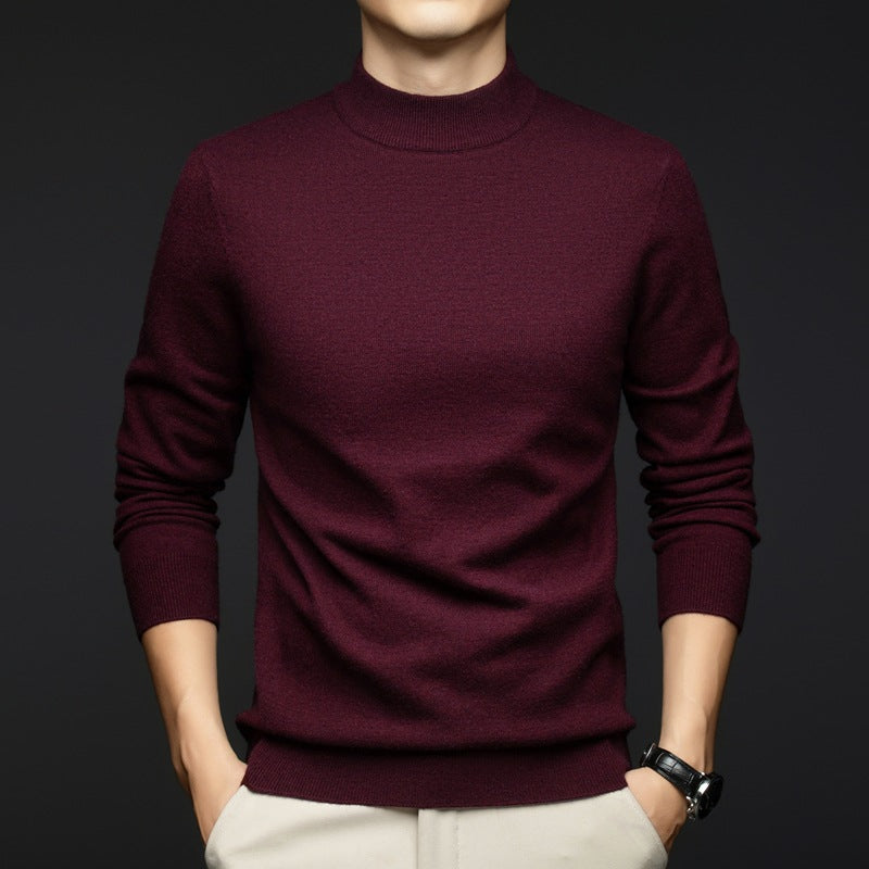 Classic Fit Men's Cotton Crew Neck Sweater
