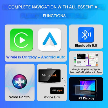 Wireless CarPlay & Android Screen – DriveOne-Nora Luxe
