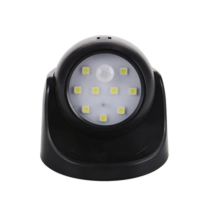 Wireless LED Spotlight - BrightGuard-Black-Nora Luxe