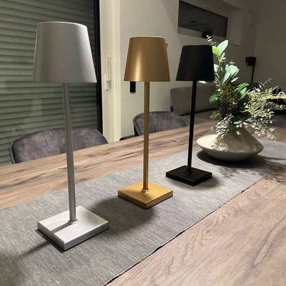 Wireless Rechargeable Table Lamp - Scandiglow-White-Nora Luxe