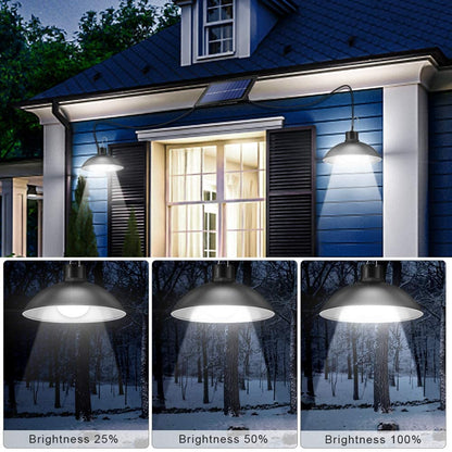Wireless Solar LED Lamp Set with Remote Control – TwinRay-Nora Luxe