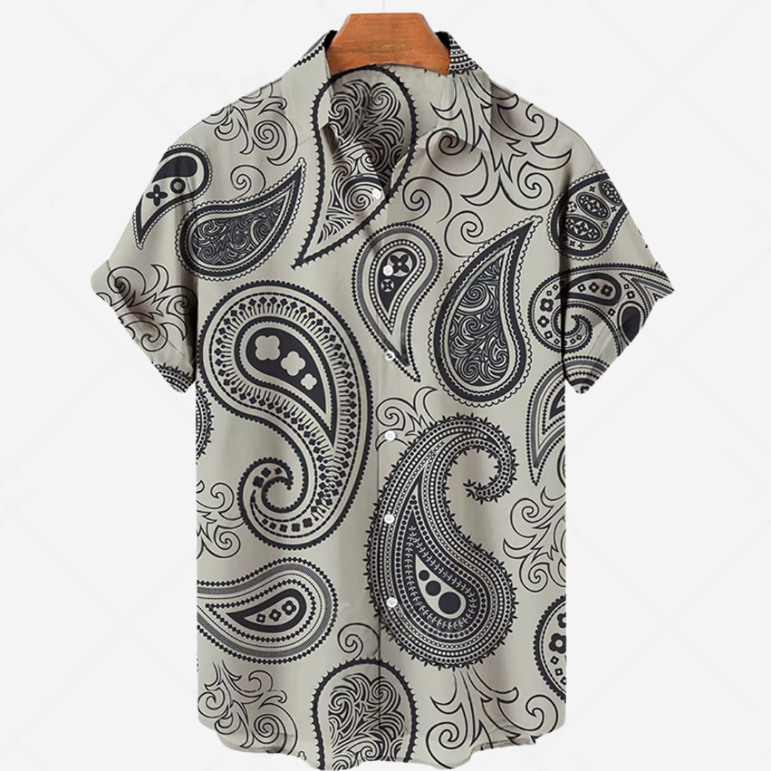 Relaxed Fit Printed Short Sleeve Casual Tee