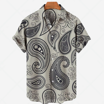 Relaxed Fit Printed Short Sleeve Casual Tee