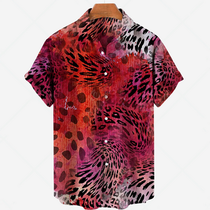 Relaxed Fit Printed Short Sleeve Casual Tee