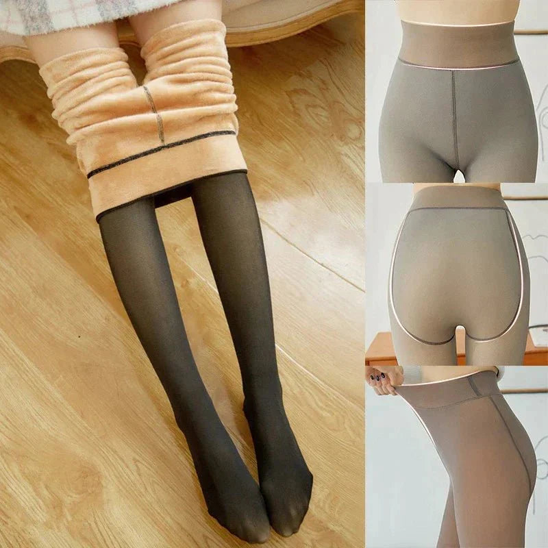 Warm Fleece Leggings for Women