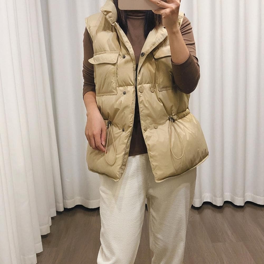 Warm Padded Women's Quilted Vest