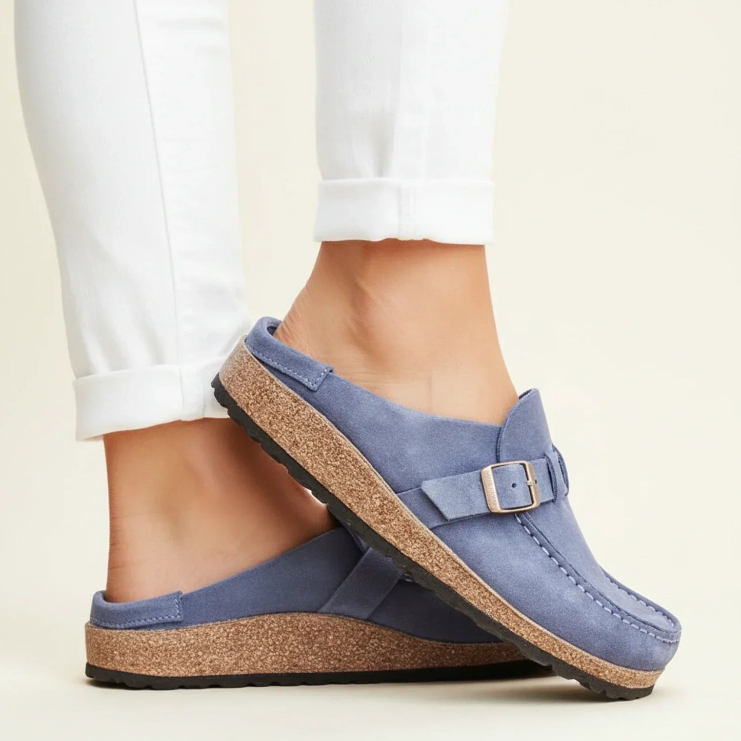 Comfortable Slip-On Mules for Women - Orthopedic Shoes