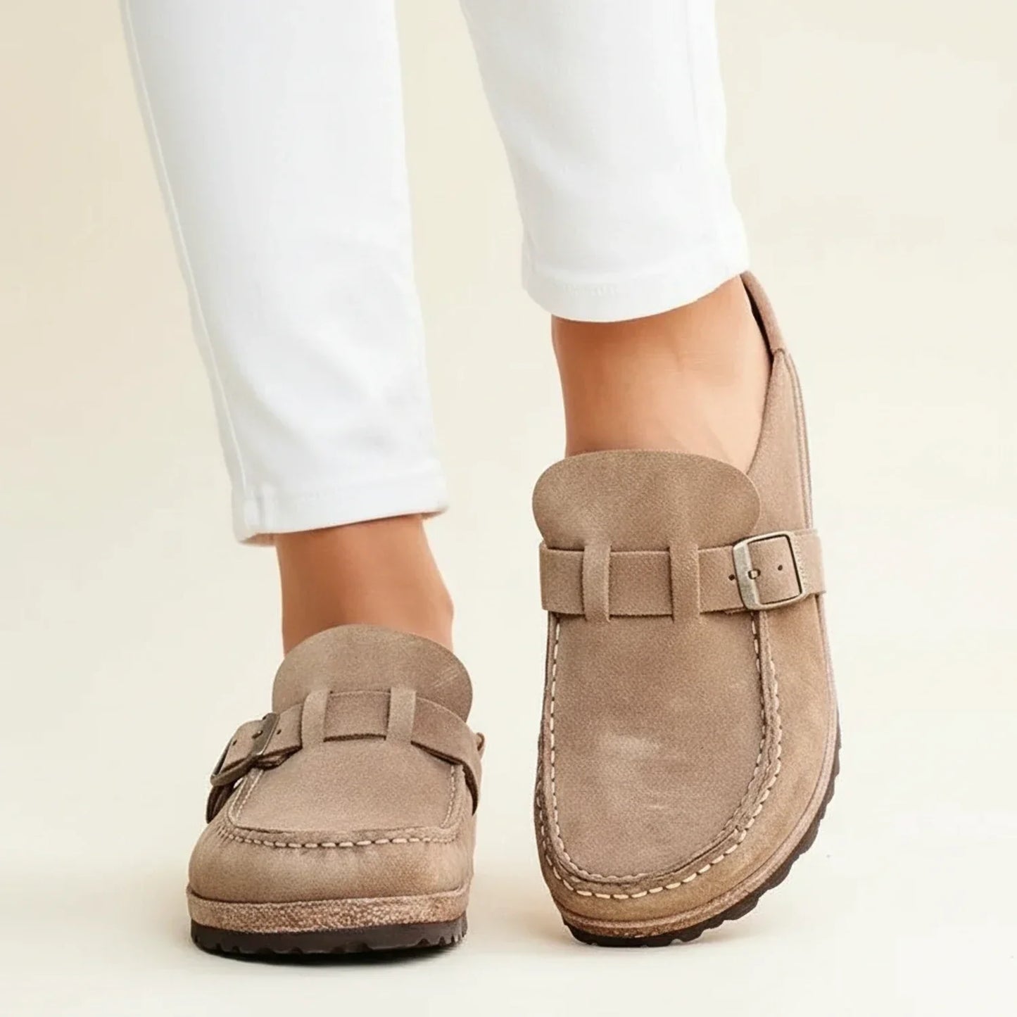 Comfortable Slip-On Mules for Women - Orthopedic Shoes - Nocini