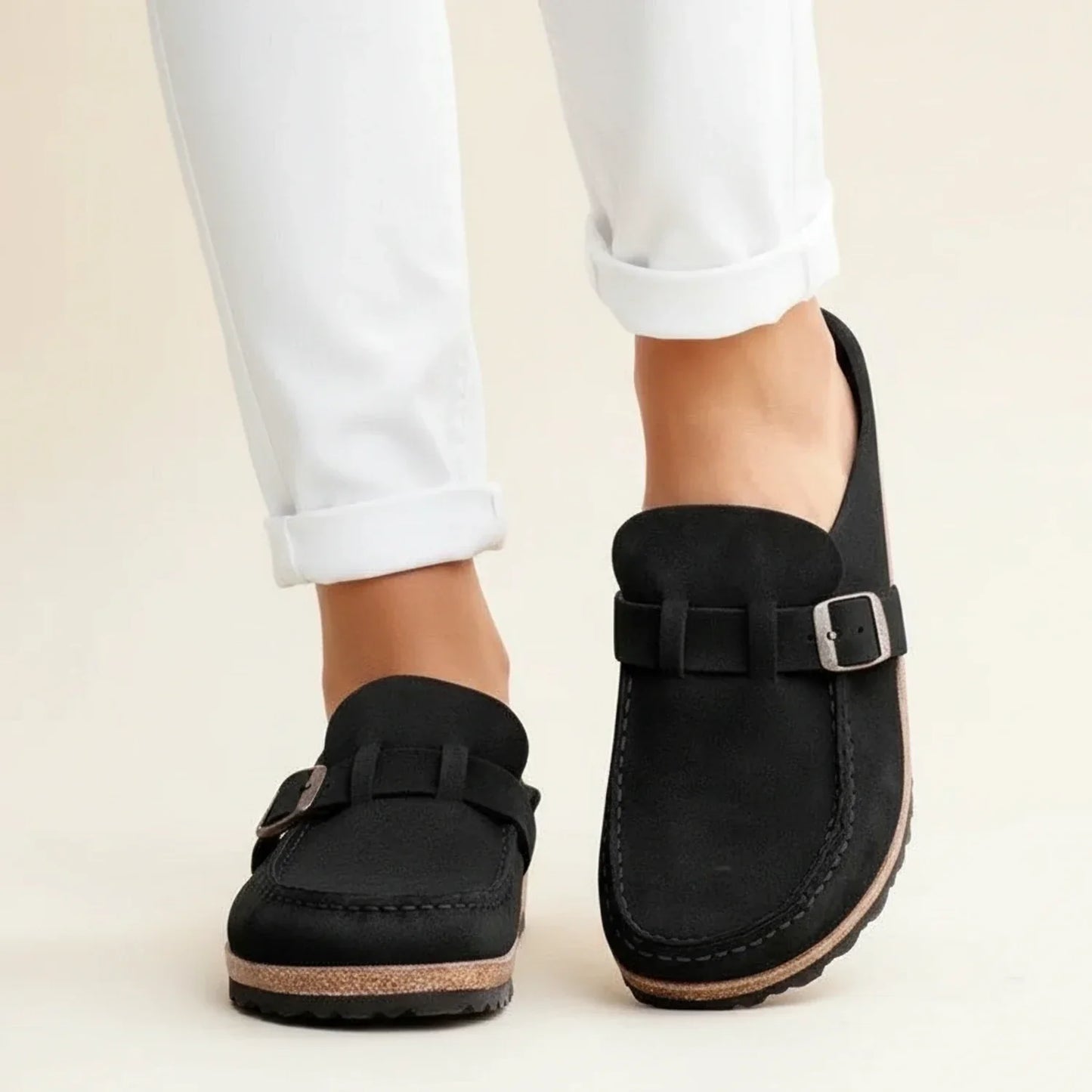 Comfortable Slip-On Mules for Women - Orthopedic Shoes