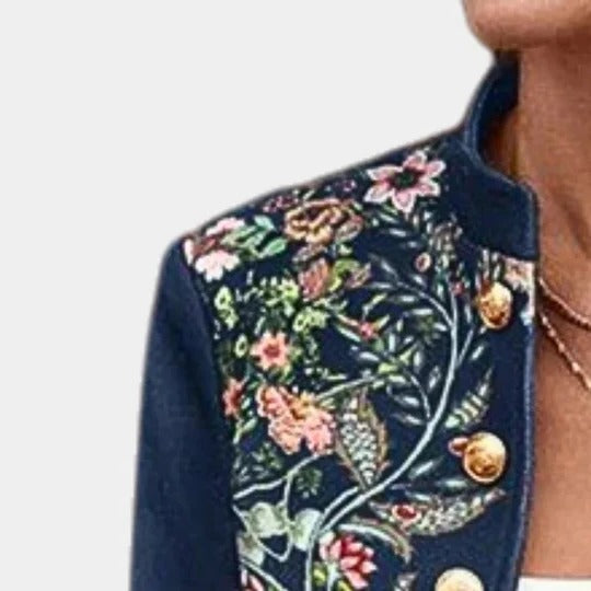 Ladies Pretty Flower Jacket