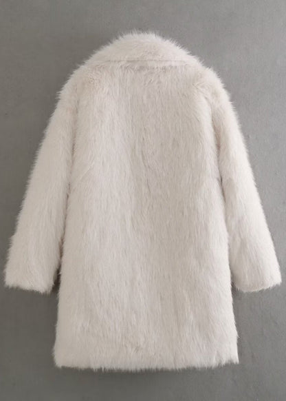 Soft Women's Parka Coat with Faux Fur Lining