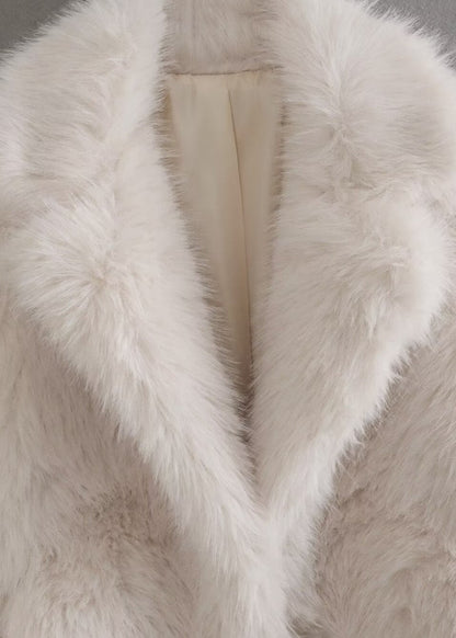 Soft Women's Parka Coat with Faux Fur Lining