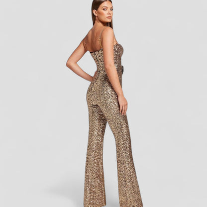 Glittering Women's Jumpsuit | Sparkly Evening Wear
