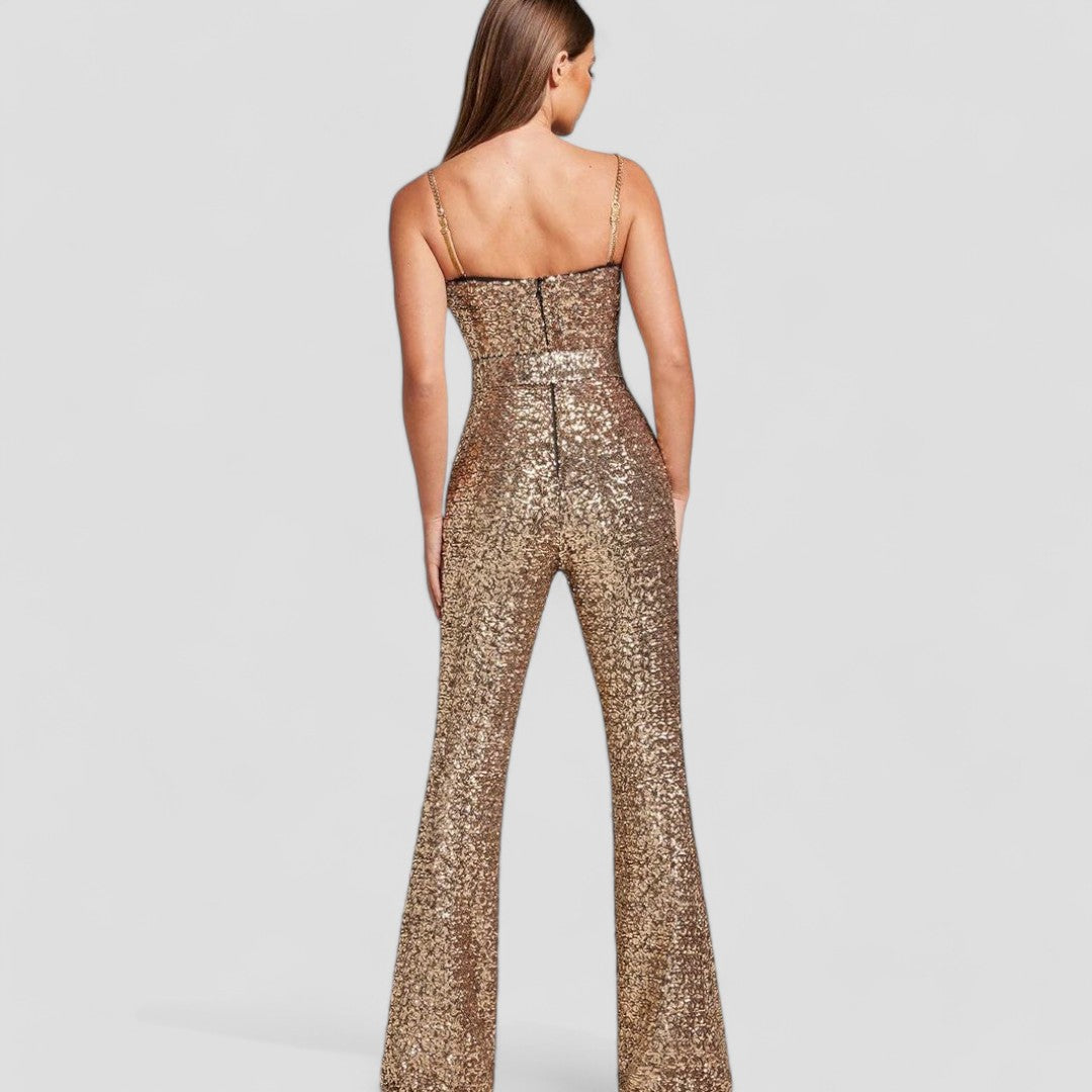 Glittering Women's Jumpsuit | Sparkly Evening Wear