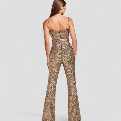 Glittering Women's Jumpsuit | Sparkly Evening Wear