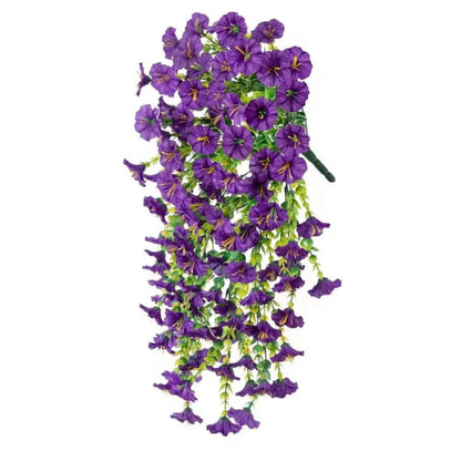 Durable Outdoor Artificial Flower Hanging Decoration