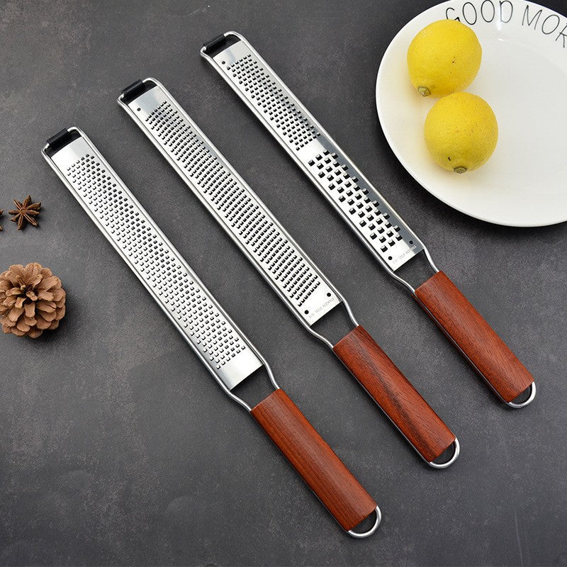 Easy Grip Stainless Steel Cheese Grater - Nocini