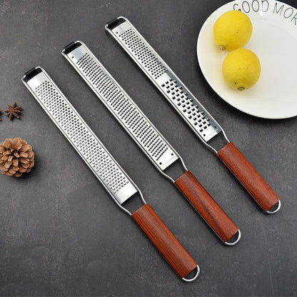 Easy Grip Stainless Steel Cheese Grater - Nocini