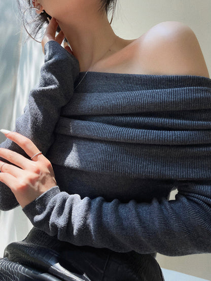 Soft Knit Fitted Women's Sweater