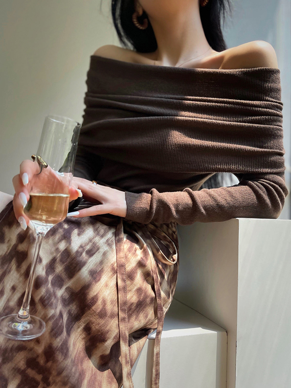 Soft Knit Fitted Women's Sweater