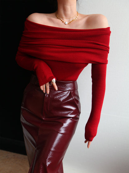 Soft Knit Fitted Women's Sweater
