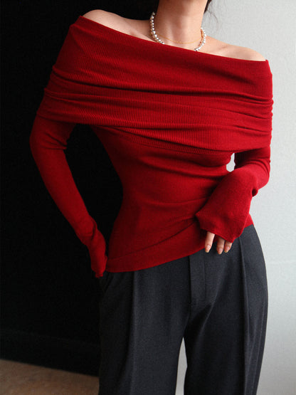 Soft Knit Fitted Women's Sweater