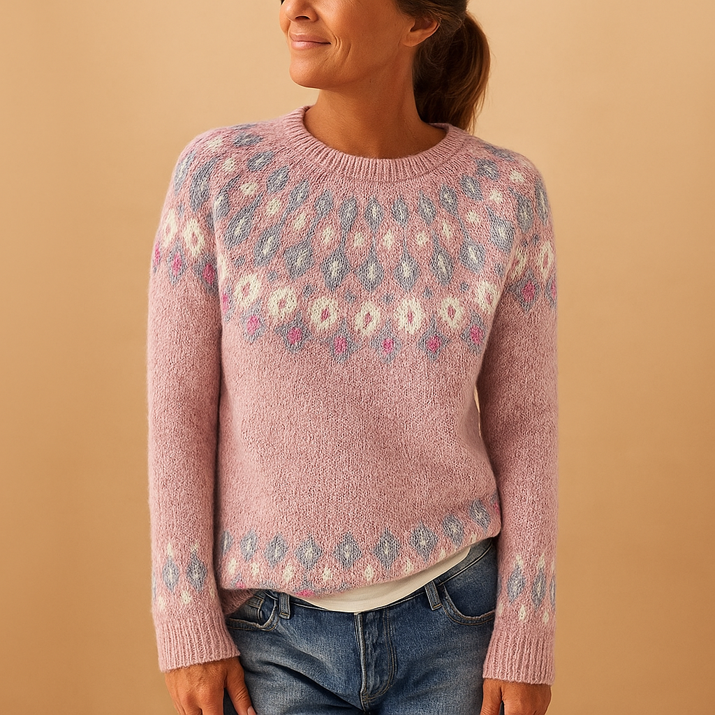 Women's Soft Graphic Print Sweater