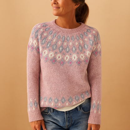 Women's Soft Graphic Print Sweater