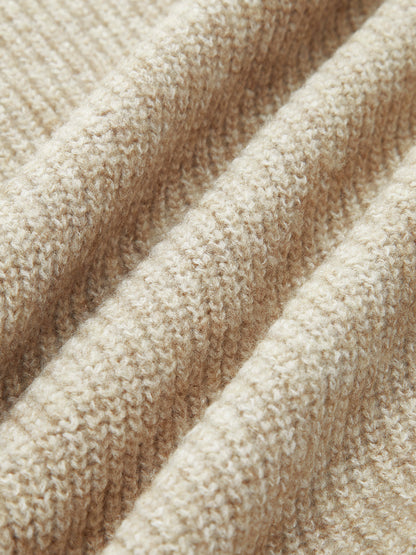 Soft Knit Zip Up Sweater Set