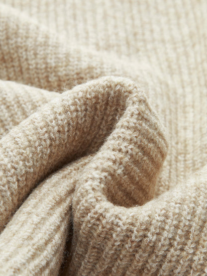 Soft Knit Zip Up Sweater Set