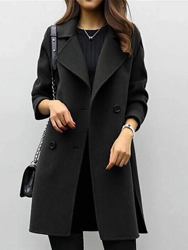 Timeless Double Breasted Women's Coat