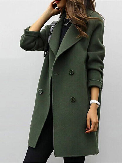 Timeless Double Breasted Women's Coat