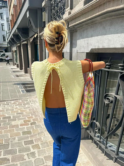 Lightweight Women's Knit Blouse - Eliza - Pexav
