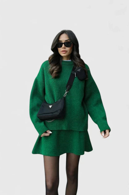 Soft Cozy Knit Sweater Set