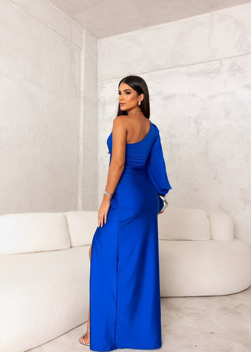 Chic Off The Shoulder Evening Dress