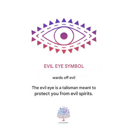 "You will always be protected" - Evil Eye Necklace-Evil eye#Sun-Nora Luxe
