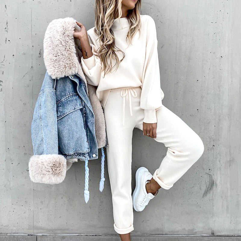 Relaxed 2-Piece Clothing Set for Ladies - Olytrend