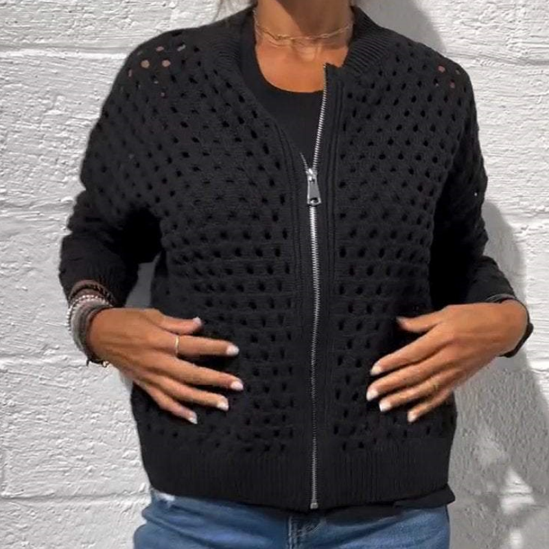 Lightweight Open Front Cardigan Sweater - Pexav