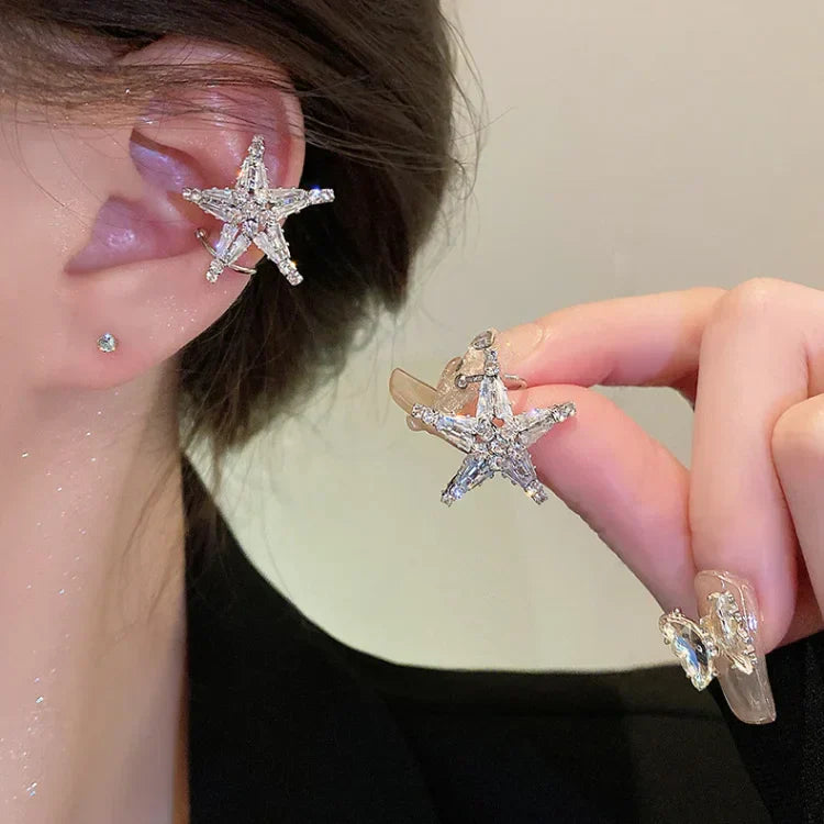 Sparkling Zirconia Drop Earrings - Pexav
