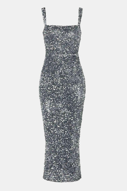 Image of Zoe | Women's Sleeveless Bodycon Maxi Dress