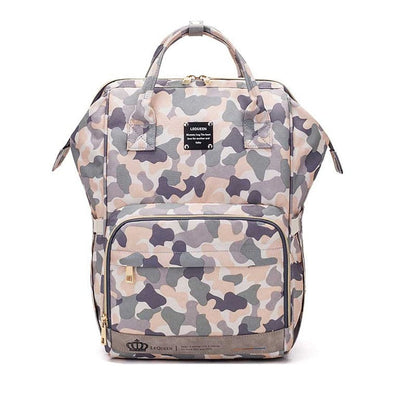 Spacious Baby Diaper Backpack - Waterproof Multi Pocket Bag