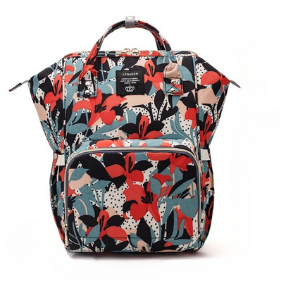 Spacious Baby Diaper Backpack - Waterproof Multi Pocket Bag